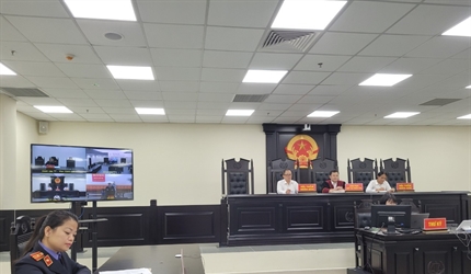 Viện KSND huyện Thanh Trì và VKSND quận Hai Bà Trưng phối hợp TAND cùng...